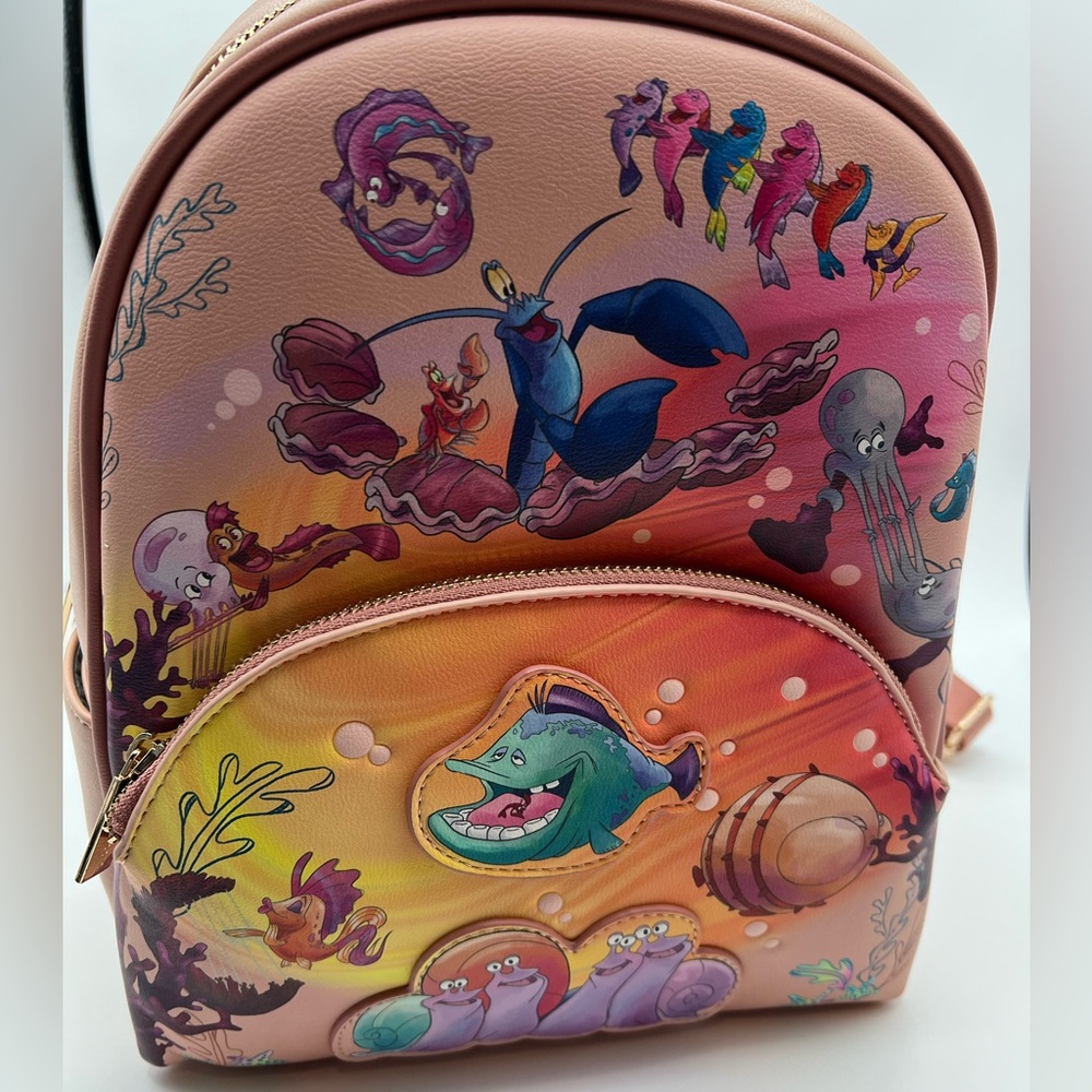 NWT Danielle Nicole Little‎ Mermaid Mini Backpack